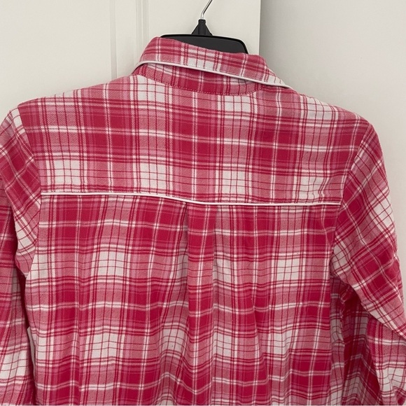Ugg Button Down Pajama Top Pink Plaid Size S - Picture 5 of 11